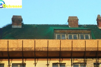 Zabepieczenie starego dachu